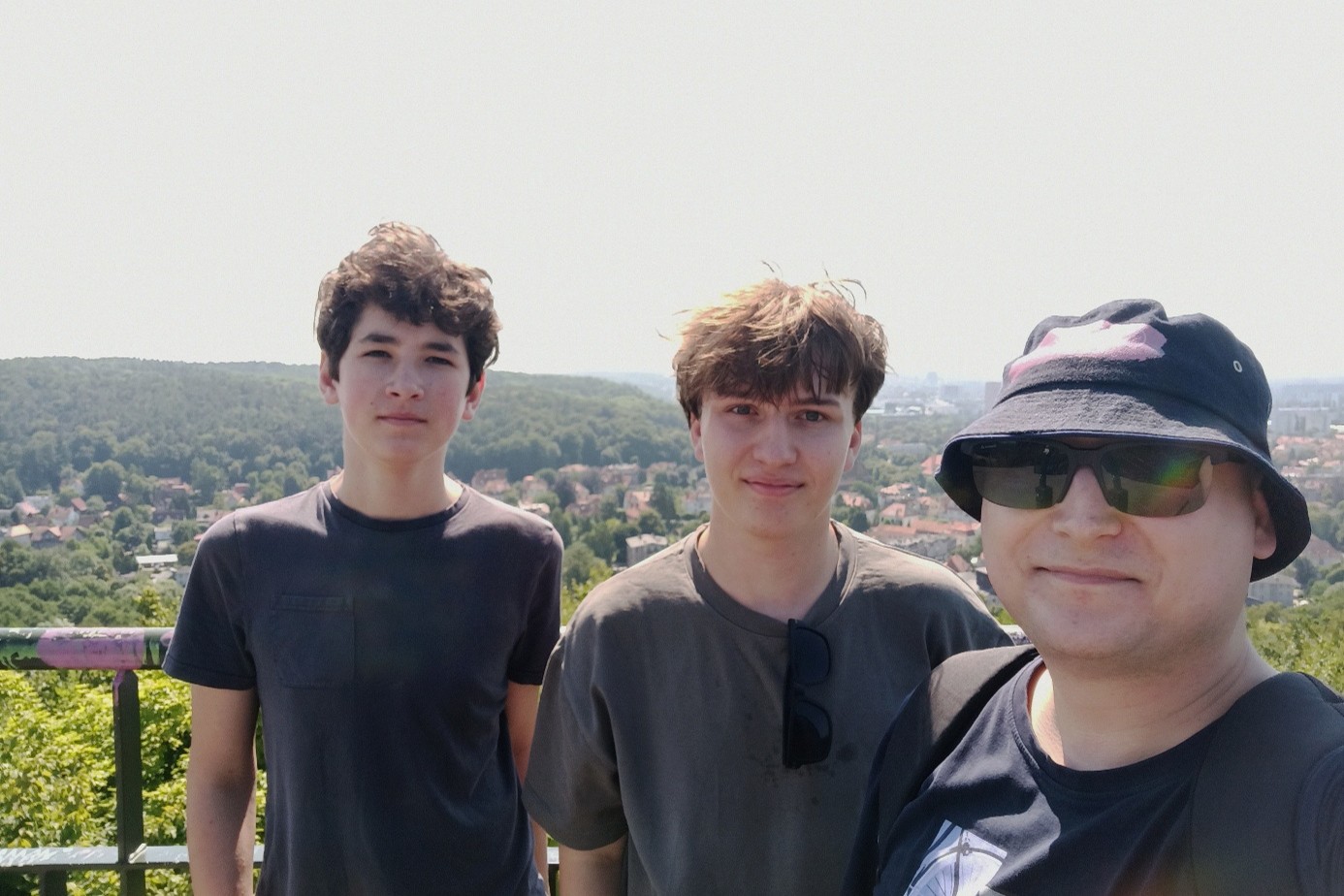 Společné selfie na rozhledně